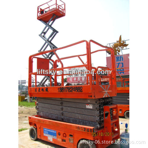 self-propelled Construction Scissor Lift Table